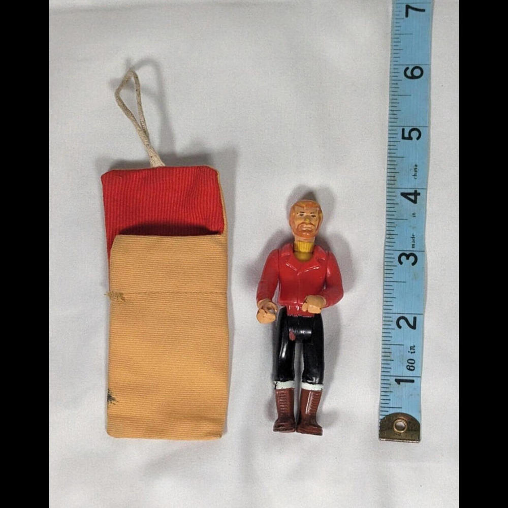 Fisher-Price Adventure People Male Hiker Mountain Climber 1974 With Sleeping Bag